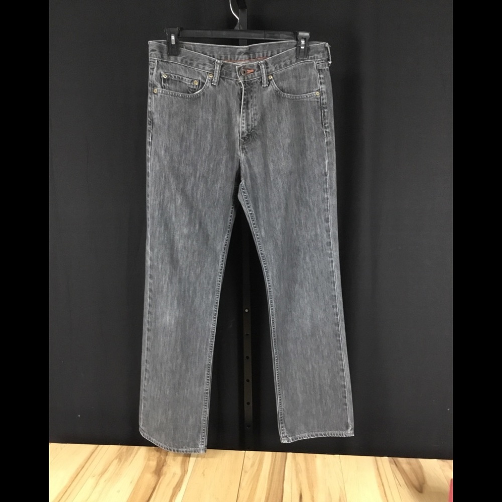 Banana Republic Gray straight leg jeans size 35x31